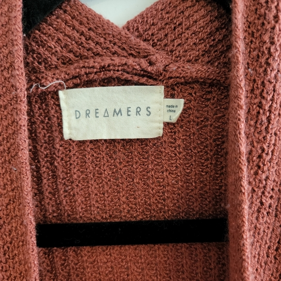 Dreamers szL Open Front Sweater - Picture 3 of 6